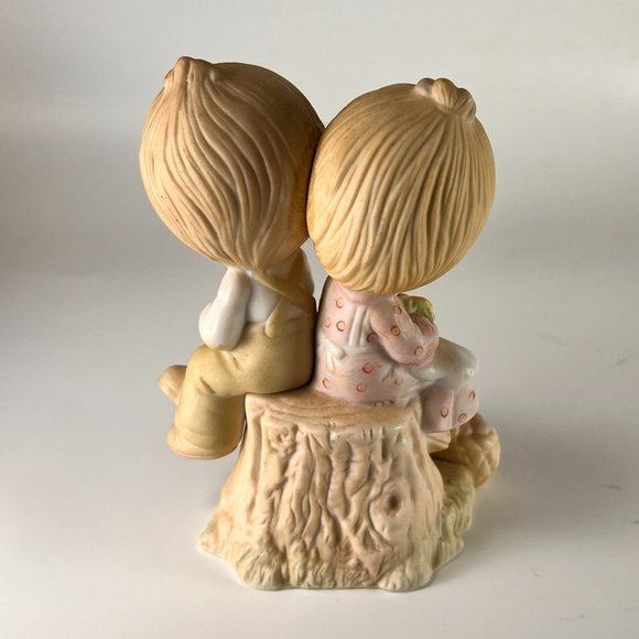 Vintage Precious Moments Love One Another Enesco Figurine 1978 Jonathan David - Picture 5 of 13